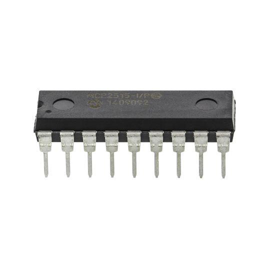 Microchip CANコントローラ CAN 2.0B 18-Pin PDIP MCP2515-I...