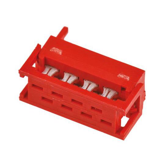 TE Connectivity リボンケーブルコネクタ Micro-Matchシリーズ オス 8極 ...