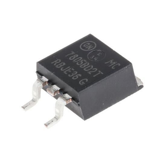 正電圧 3端子レギュレータ 2.2A 5 V 固定出力 3-Pin D2PAK 1袋 (2個入)  ...