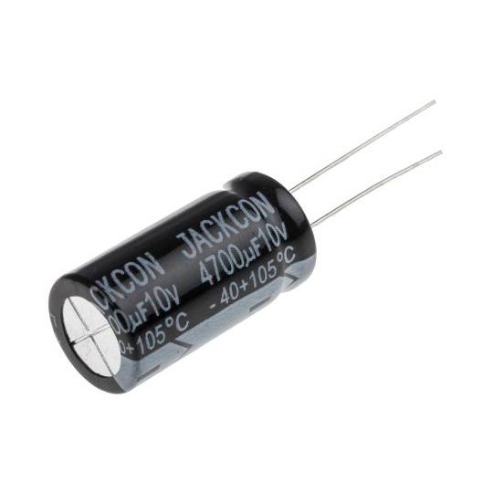 アルミ電解コンデンサ 4700μF 10V dc 1袋 10個入 RS Pro 711-0882 (...