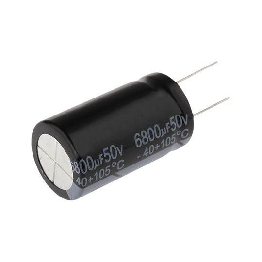 アルミ電解コンデンサ 6800μF 50V dc 1袋 2個入 RS Pro 711-1539 (6...