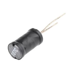 リードインダクタ ラジアル 100 mH 70mA 90Ω ムラタエレクトロニクス 19R107C (63-5010-48)