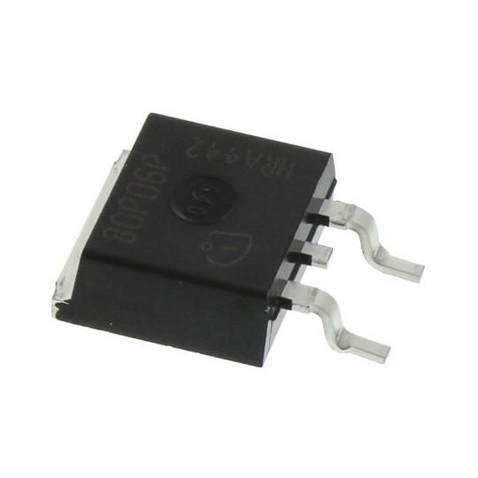 Pチャンネル パワーMOSFET 60 V 80 A 3 ピン パッケージD2PAK （TO-263...