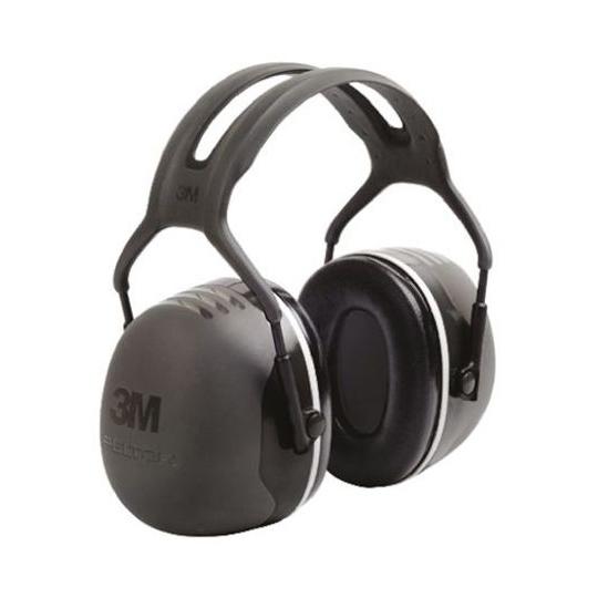 防音用イヤーマフ ヘッドバンド 黒 遮音値/SNR 37dB 3M PELTOR X5A-SV (6...