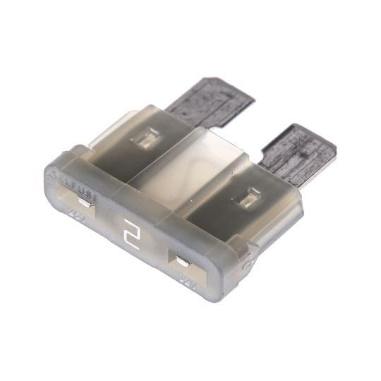 Littelfuse 自動車用ブレードヒューズ 定格電流 2A グレー 32V dc 0287002...