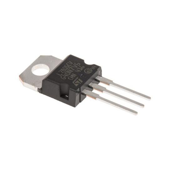 STマイクロエレクトロニクス 3端子レギュレータ 1.5A 5 V 固定出力 3-Pin TO-22...