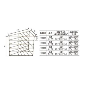 電気炉用焼成ラックC 日本ヴォーグ社 (63-5...の商品画像
