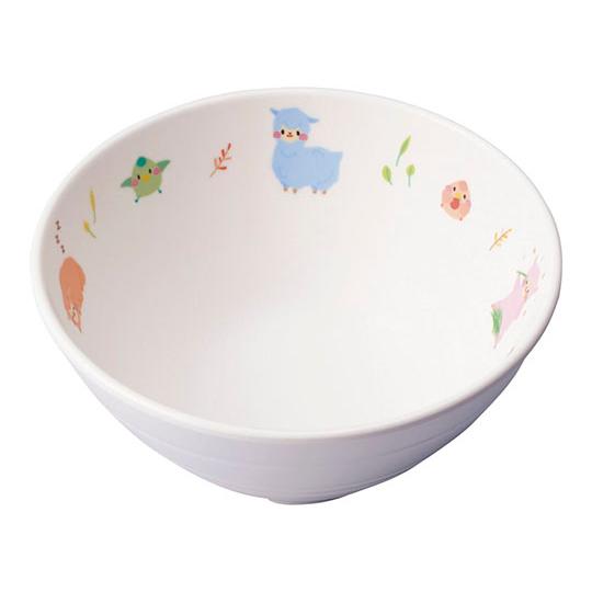 Daiwa メラミン食器 アルパカーナ 白 飯茶碗小 RAR1001 (63-5715-10)