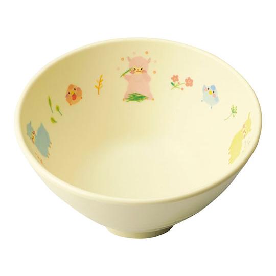 Daiwa メラミン食器 アルパカーナ イエロー 茶碗ミニ RAR2101 (63-5715-21)