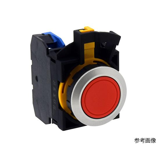 フラッシュシルエットスイッチo22CWシリーズ ボタン色 赤 IDEC CW4B-M1E01R (6...