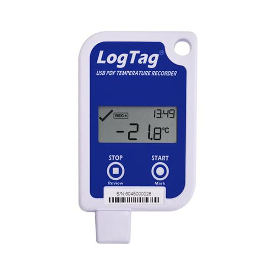 温度ロガー ソフトウェア不要、自動PDFレポート作成 校正証明書付 Logtag Recorders...