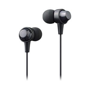 ＋FIT カナル型ヘッドホン MXH-C110BK ブラックの商品画像
