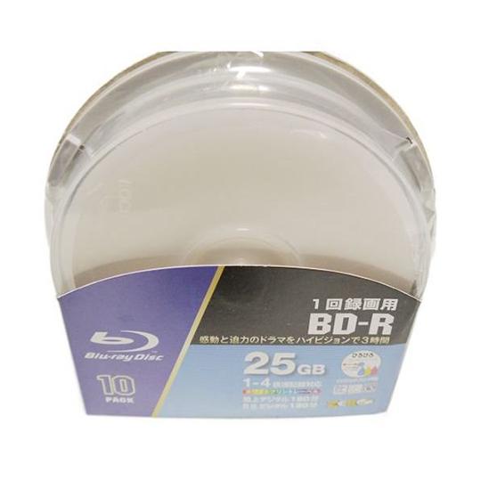録画用BD-R 10枚入 TMIジャパン 10VSP-BDR4X (63-6511-75)