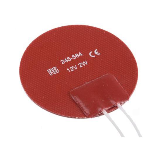 シリコンヒーターマット 2 W 12 V dc RS Pro 245-584 (63-6603-02...