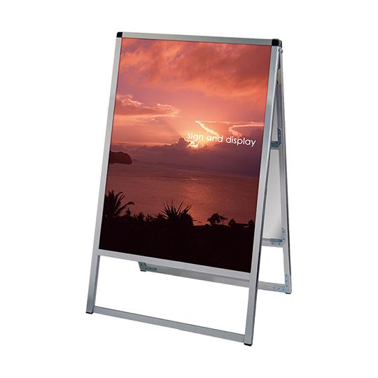 バリウススタンド看板 アルミ複合板タイプ 600×900 両面 常磐精工 VASKAP-600X90...