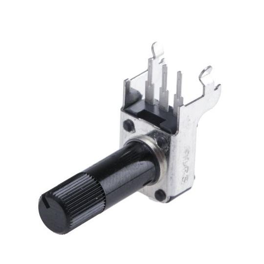 炭素皮膜ポテンショメータ 10kΩ 0.05W Alps Electric RK09K1110A2Y...