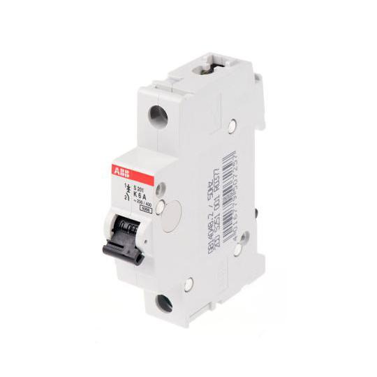 MCBミニサーキットブレーカ 1P ABB-THOMAS &amp; BETTS S201-K6 (63-7...