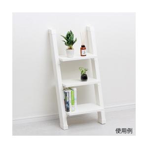 2×4立て掛けシェルフ ホワイト アイワ金属 ...の詳細画像2