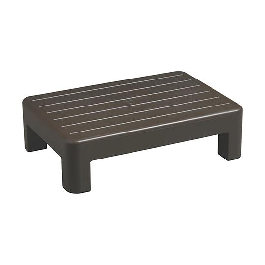 プラスチック踏み台 中型 ブラウン 460mm×320mm×130mm 小原産業 ST-605 (6...