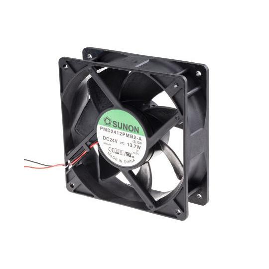 軸流ファン 電源電圧：24 V dc 120 x 120 x 38mm DC PMDシリーズ 角型 ...