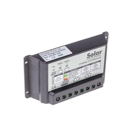 デュアルバッテリ太陽光充電コントローラ Solar Technology STCC10 (63-80...