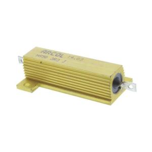 大電力用,メタルクラッド抵抗器,50W,3.3Ω,±5％ 1袋 20個入 Arcol HS50 3R3 J (63-8303-08)