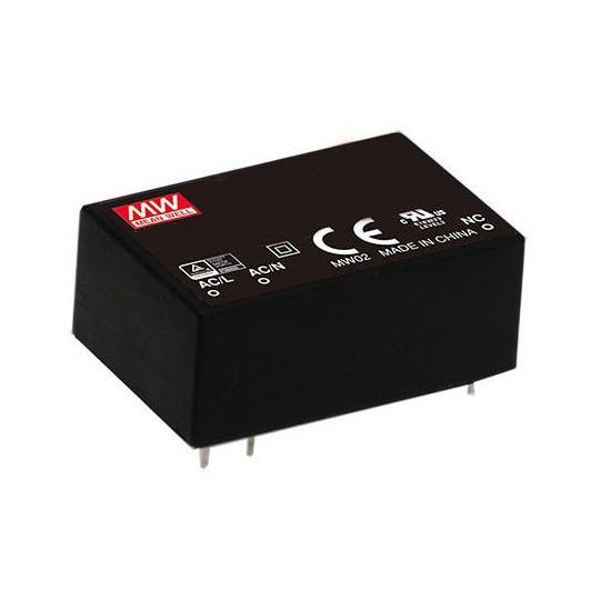Mean Well スイッチング電源 5V dc 0 → 600mA 3W, 密閉型 IRM-03-...