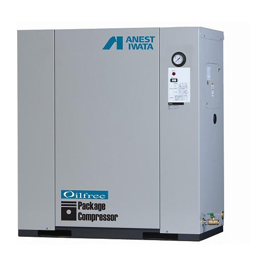 レシプロコンプレッサ パッケージ・オイルフリータイプ 200V 50Hz 260L/min CFP2...