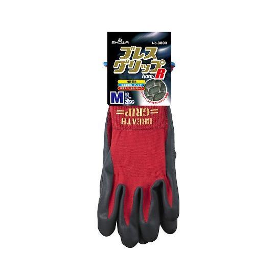 ブレスグリップ type-R Red M ショーワグローブ 380R (63-9310-54)