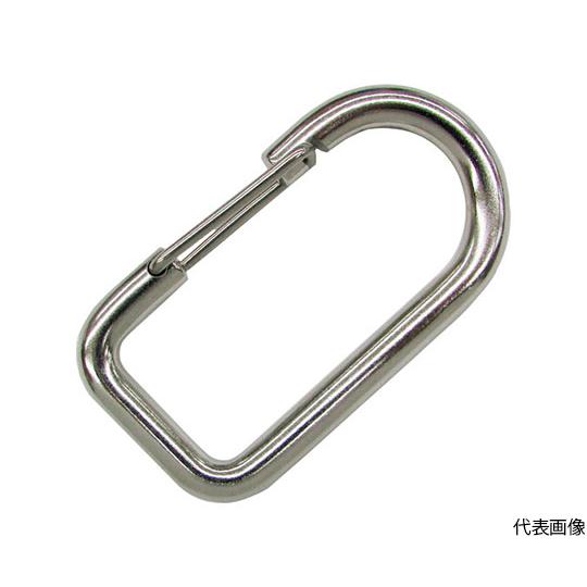 ステンレス O型フック ベルト用 線径8mm 長さ57mm 1袋入 水本機械製作所 B-2743 (...