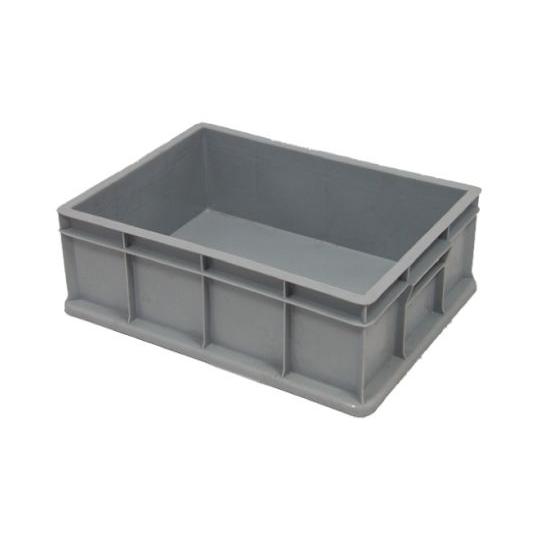 ユーロコンテナ 10L 120mm x 300mm x 400mm PP グレー RS Pro 72...
