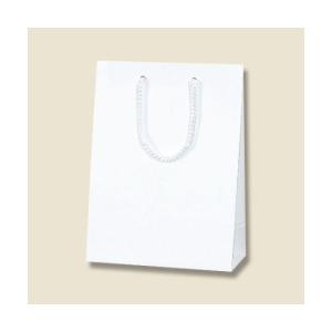 HEIKO 手提げ紙袋 Kバッグ T-4 白エンボス 10枚 006144210 (64-0926-06)の商品画像