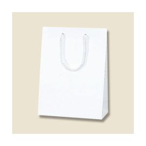 HEIKO 手提げ紙袋 Kバッグ T-3 白エンボス 10枚 006144110 (64-0926-07)の商品画像