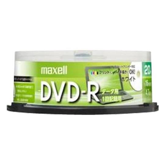 DR47PWE.20SP データ用DVD-R 4.7GB 20SP 1箱 20枚入 マクセル  (6...