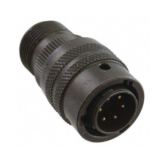 アンフェノール MIL規格丸型コネクタ PT シリーズ オス 6極 アンフェノール PT06A-10...