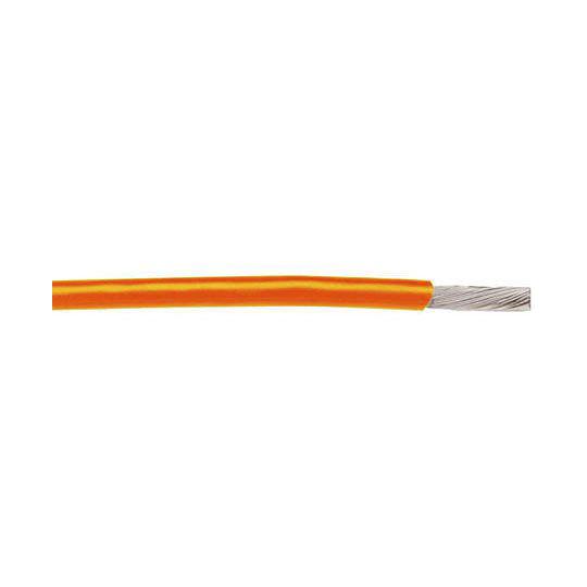 Alpha Wire フッ素樹脂ケーブル 燈 導体材質：銀めっき銅線 30m 22 AWG 5855...