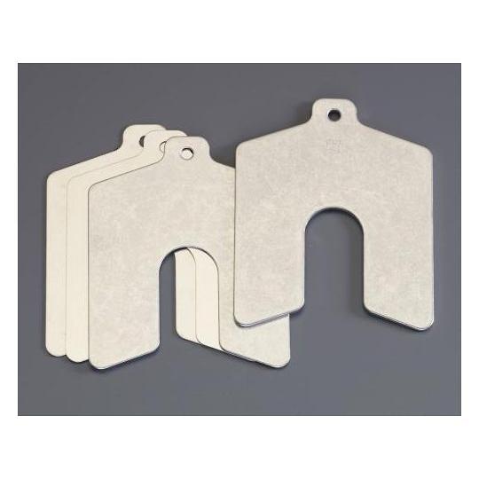 50x 50mm スロッテッドシムセット 100枚入 エスコ EA440EK-91 (64-2209...