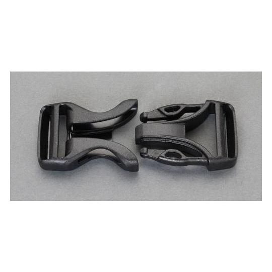 20mm バックル サイドリリース/プラスチック製 エスコ EA628RB-420 (64-2252...