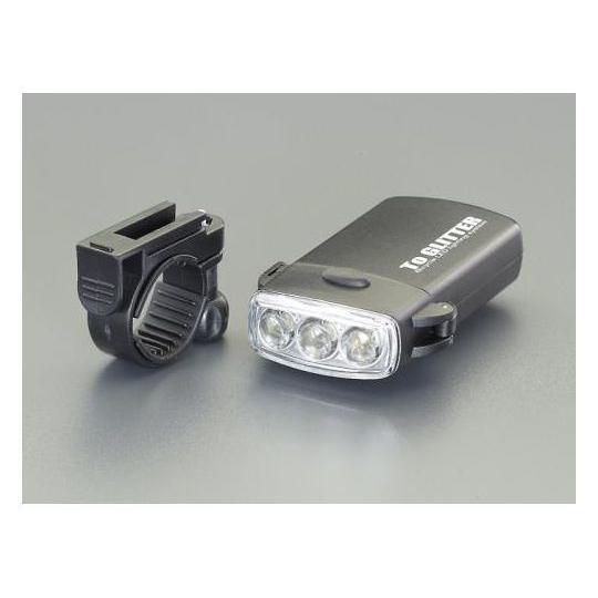 [単4x3本] 自転車用ライト/ＬＥＤ・防雨型 エスコ EA758HC-13 (64-2259-60...