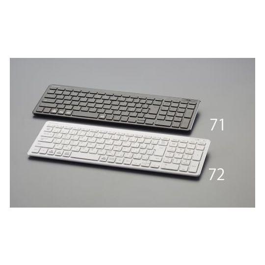 367x127x21mm ワイヤレスキーボード 薄型/ブラック エレコム EA764AB-71 (6...