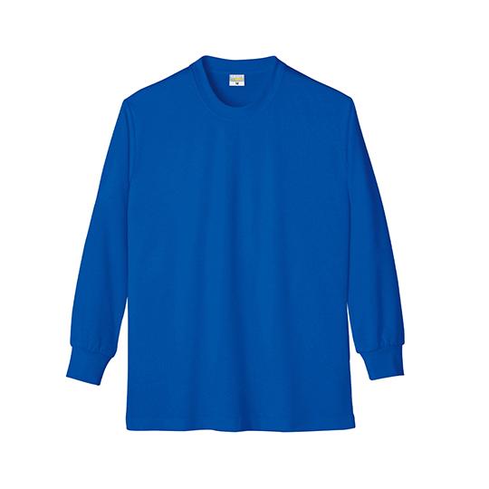 制電シリーズ DRY帯電防止長袖Ｔシャツ Ｒブルー ５Ｌ 小倉屋 8121-08-5L (64-31...