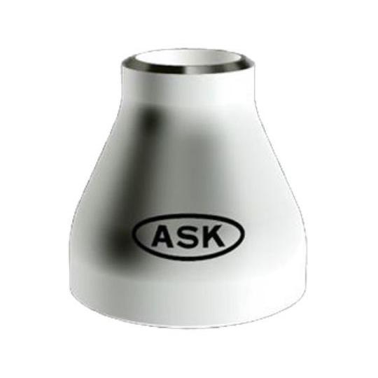 白 SGP コンセントリックレジューサー 淡路マテリア SGPCR-80AX50A (64-3311...