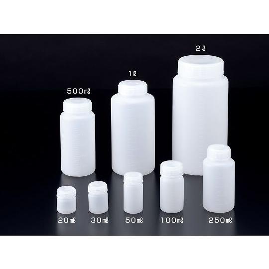 サンプラTM クイックボトル広口 100mL サンプラテック 25010 (64-3684-04)