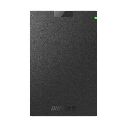 USB3.2 (Gen1) 対応ポータブルHDD Type-Cケーブル付 1TB ブラック HD-P...