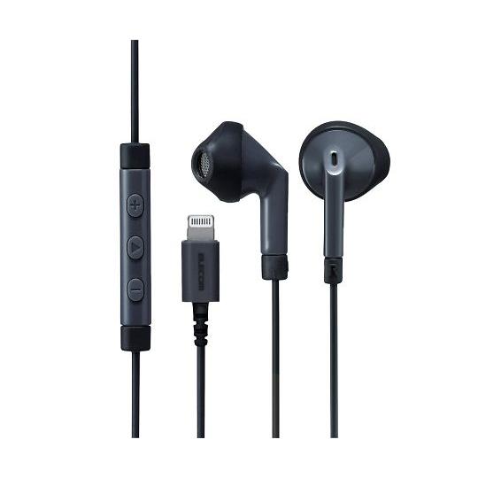 ステレオヘッドホン マイク付 セミオープン型 Lightning 13.6mmドライバ FAST M...