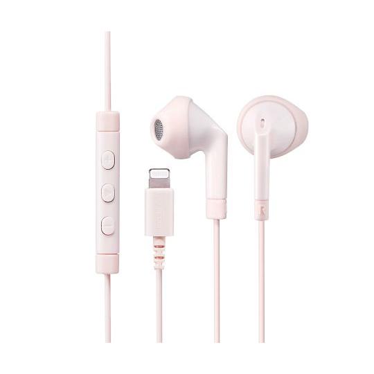 ステレオヘッドホン マイク付 セミオープン型 Lightning 13.6mmドライバ FAST M...