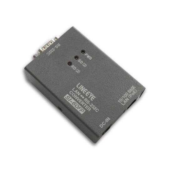 ラインアイ 小型インターフェースコンバータ LAN&lt;=&gt;RS-232C Dsub9 PoE給電対応 ...