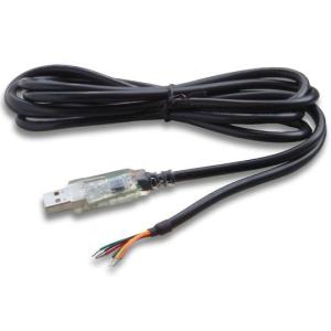 ラインアイ USBシリアル変換ケーブル バラ線タイプ 1.8m SI-UR-WE0018 (64-5070-31)の商品画像