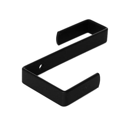 ツヤ消し黒 Z型金具 15×31×75mm 和気産業 WAP-342 (64-5071-95)