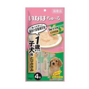 いなば ちゅ〜る 1歳までの子犬用 とりささみ ...の商品画像
